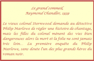 le grand sommeil