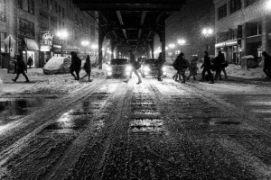 La rue et la nuit, les décors du roman noir