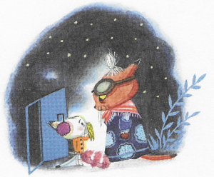 Chaton Pâle et grand-mère chat du pissenlit
